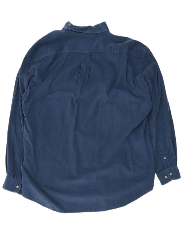 Betty Barclay Herren Cordhemd XL Marineblau