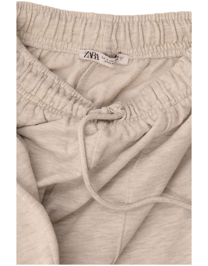 Zara Damen Trainingshose UK 10 Small Grau