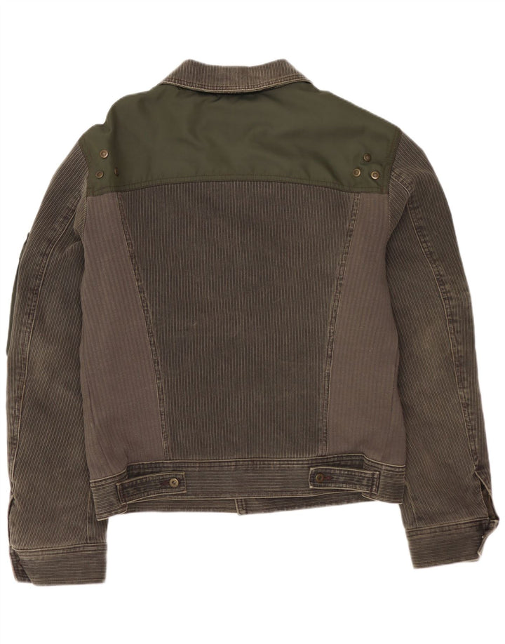 DOLCE & GABBANA Herren Ittierre Cordjacke UK 38 Mittelgrau