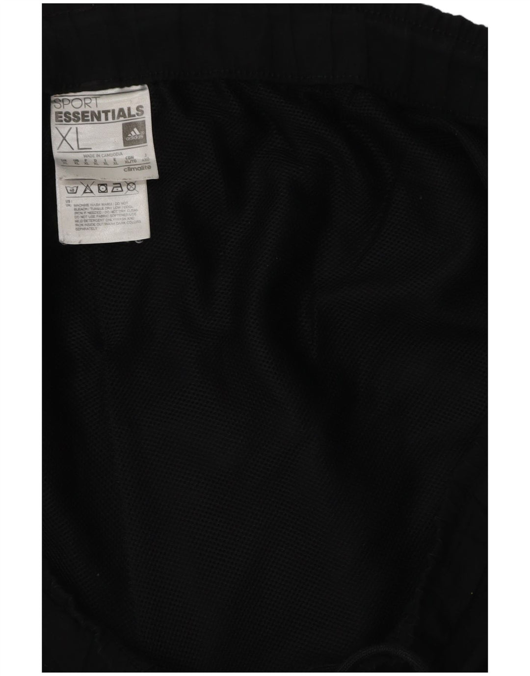 Adidas Herren Climalite Sport Shorts XL Schwarz Polyester
