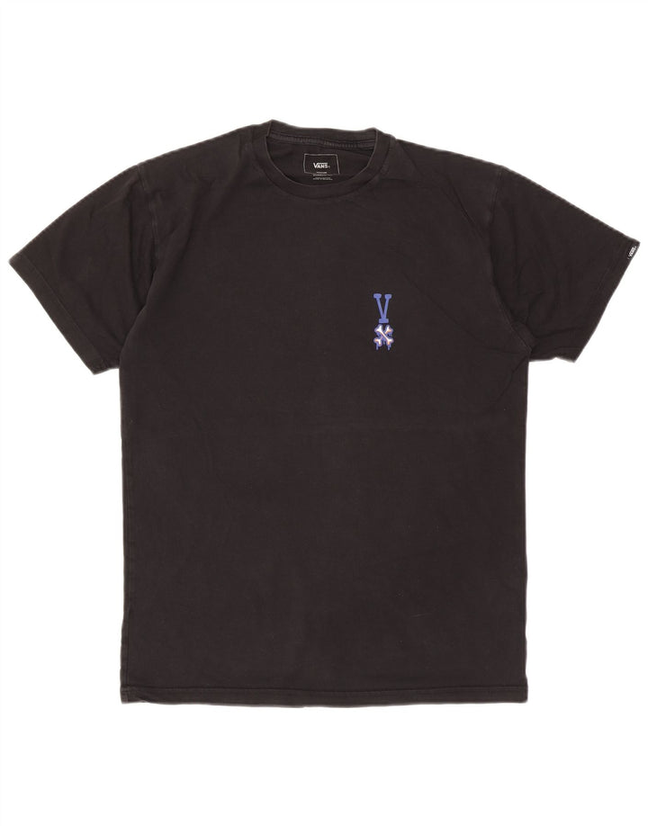 Vans Herren-T-Shirt mit klassischer Passform, mittelschwarzer Baumwolle