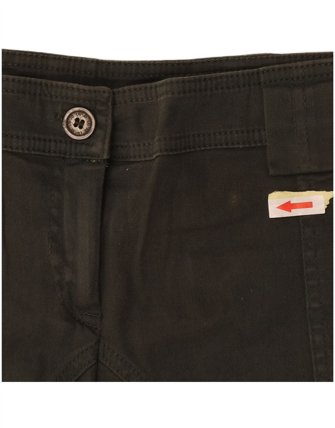 Liu Jo Damen Hotpants IT 44 Medium W30 Grüne Baumwolle