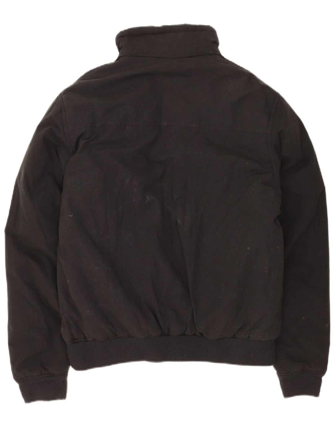 ASICS Herren Windjacke UK 40 Large Schwarz Baumwolle