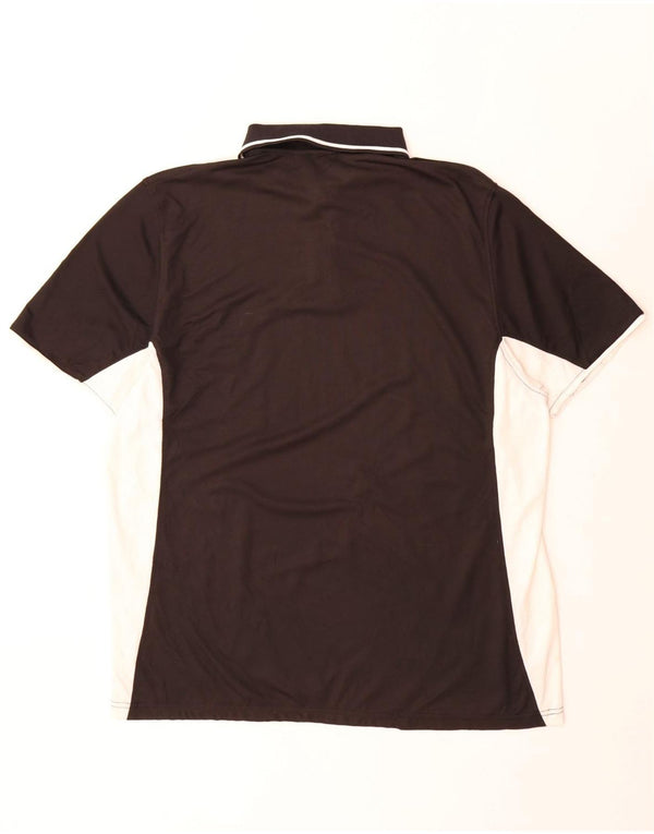 Adidas Herren Poloshirt 2XL Schwarz Colourblock