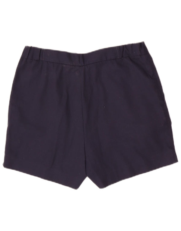 Cerruti 1881 Herren-Chinoshorts mit Pegged, Größe 48, Größe M, W30, Marineblau, Polyester