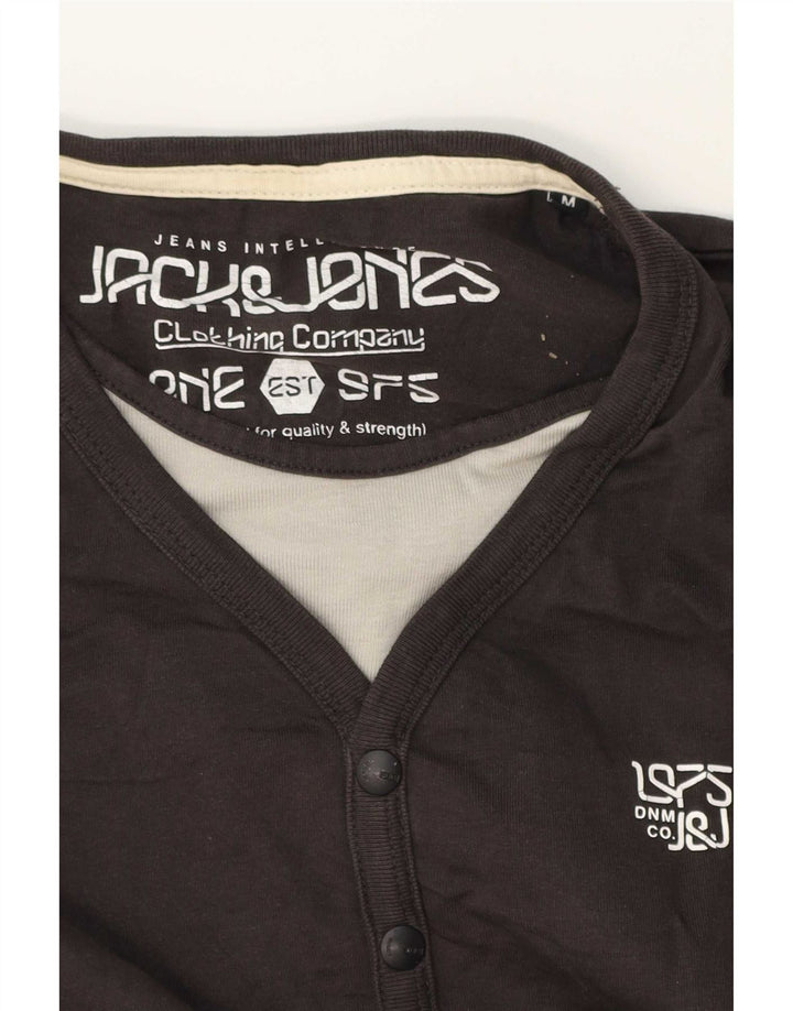 Jack & Jones Herren Top Langarm Mittelgrau