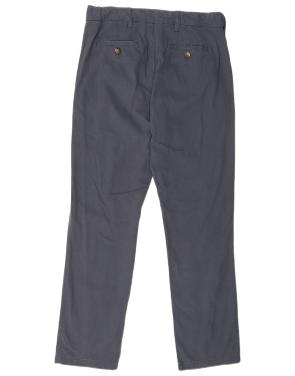 James Pringle Herren gerade Chinohose W34 L31 Marineblaue Baumwolle