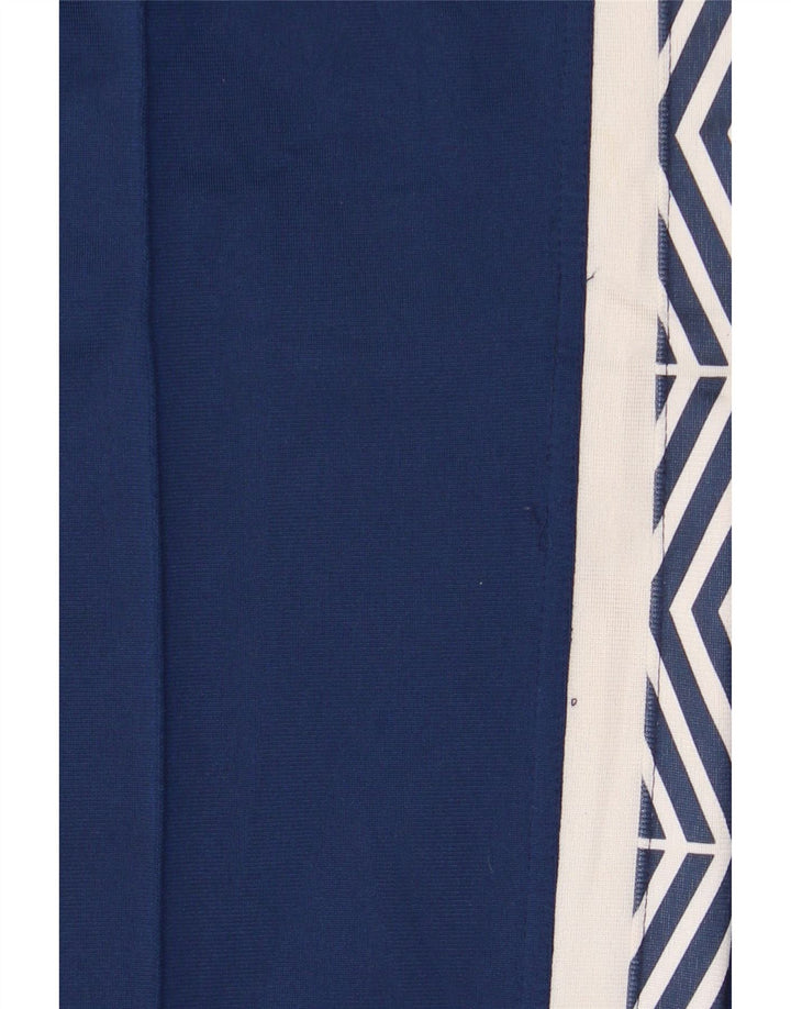 UMBRO Herren-Trainingshose mit Grafik, XL, Marineblau, Farbblock-Polyester