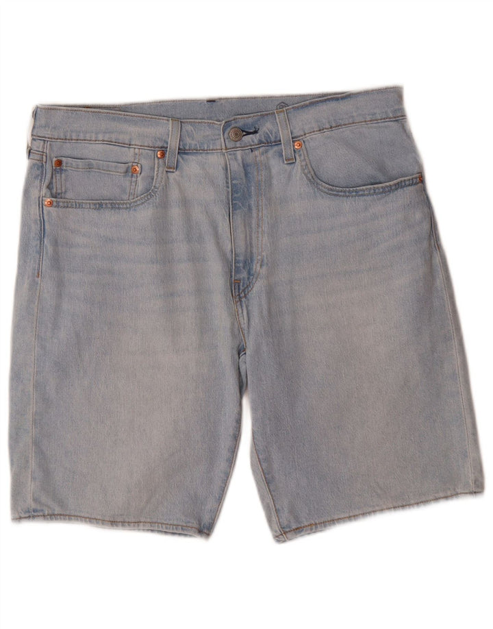 Levi's Herren 405 Denim Shorts W34 Große blaue Baumwolle