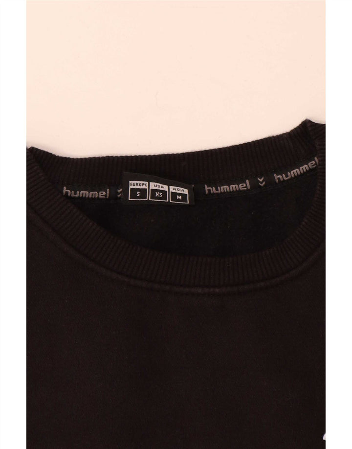 Hummel Herren Sweatshirt Pullover Small Schwarz Baumwolle