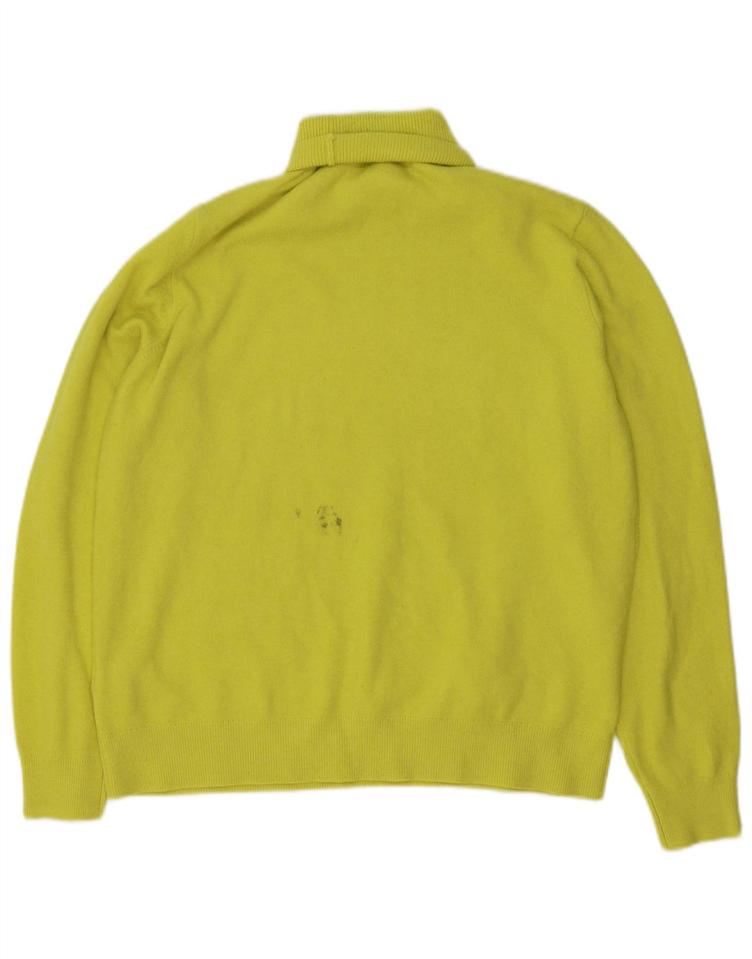 Marks & Spencer Herren-Rollkragenpullover aus mittelgrünem Polyester