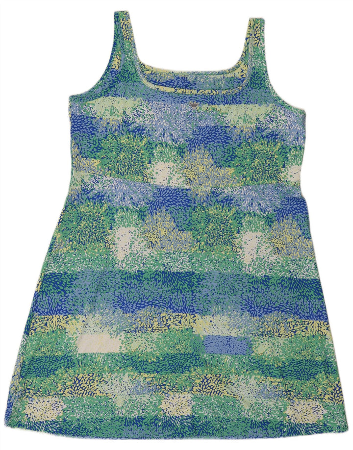 Columbia Damen-Sommerkleid mit abstraktem Muster, UK 18, XL, mehrfarbig, Polyester