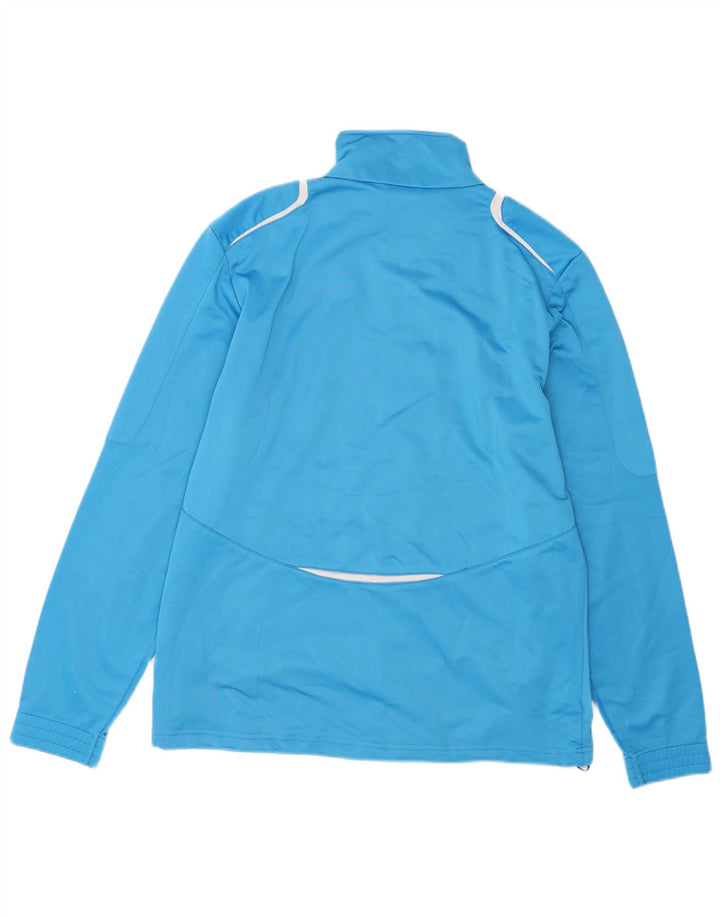 Umbro Herren-Trainingsanzug-Top-Jacke, groß, blau, Farbblock