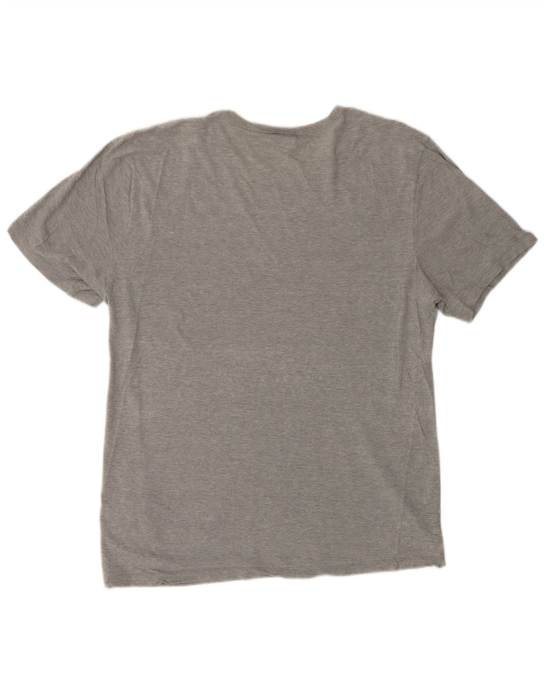 HUGO BOSS Damen T-Shirt Top UK 16 Large Grau Baumwolle