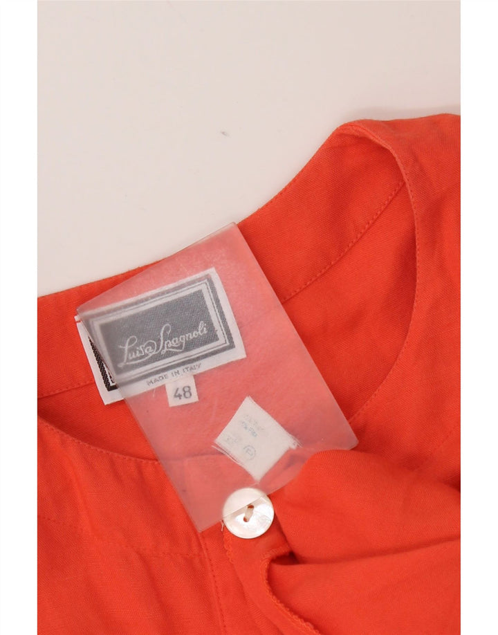 Luisa Spagnoli Damen Etuikleid IT 48 XL Orange