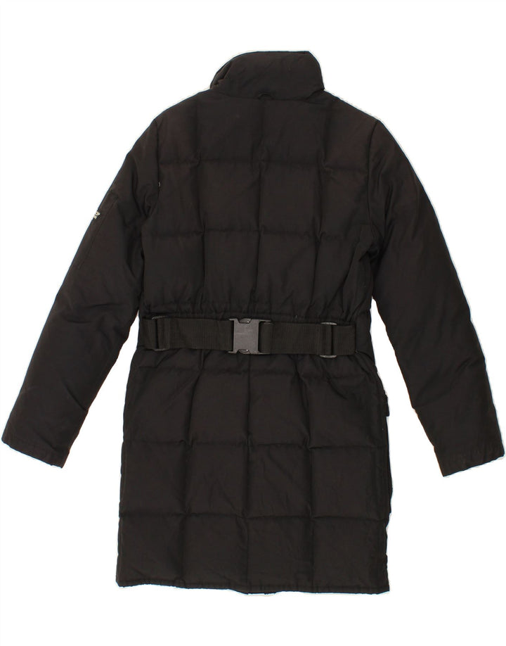 WOOLRICH Womens Loose Fit Padded Coat UK 6 XS Black Polyester Vintage Woolrich and Second-Hand Woolrich from Messina Hembry 