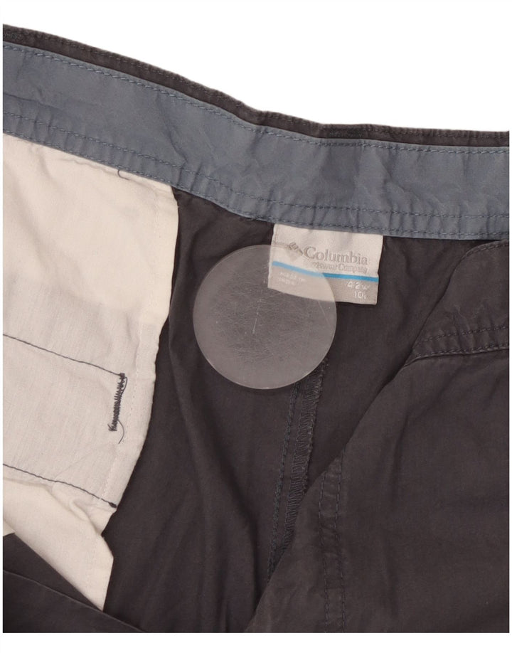 Columbia Herren Chino Shorts W42 2XL Graue Baumwolle