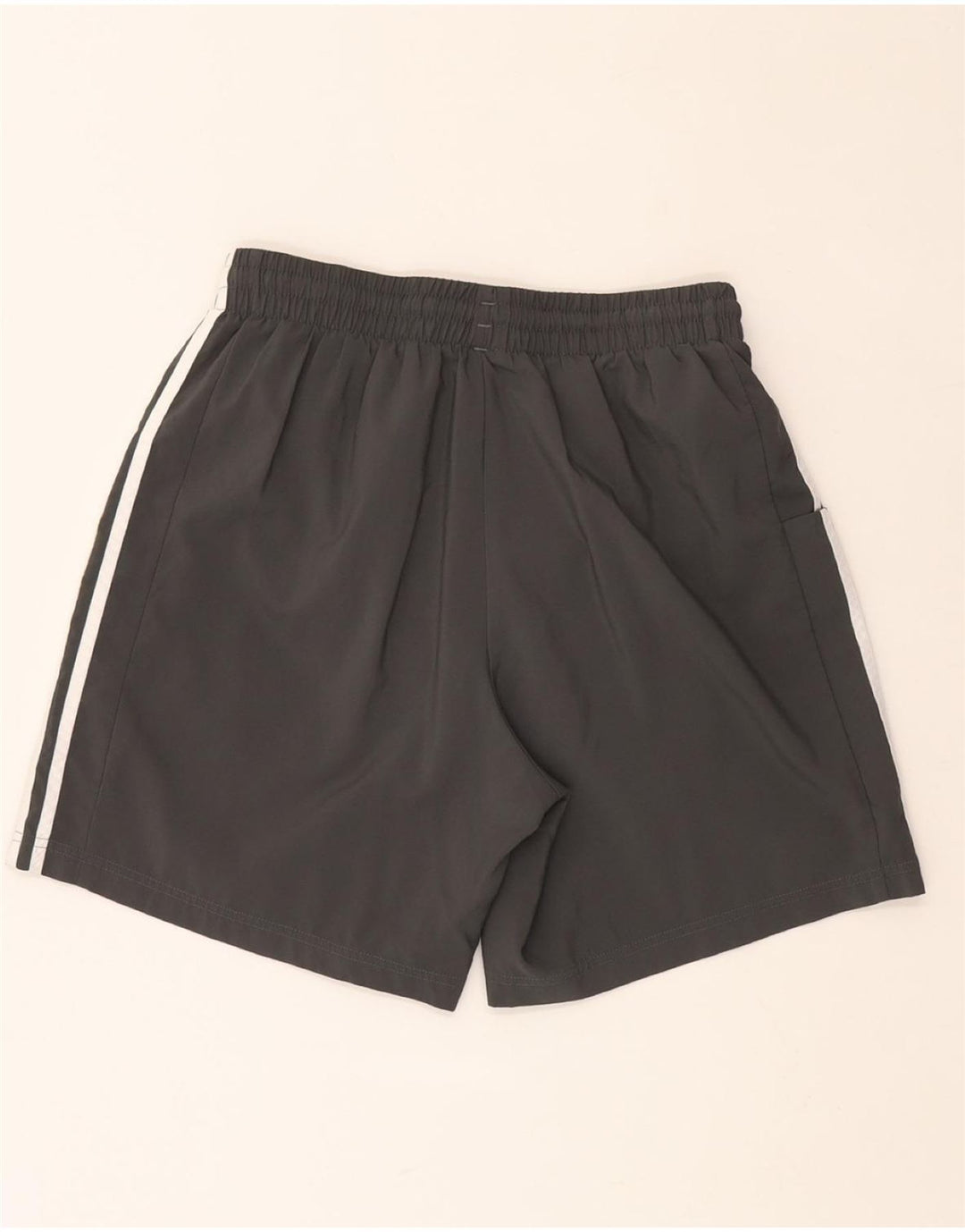 ADIDAS Herren Sportshorts mittelgraues Polyester