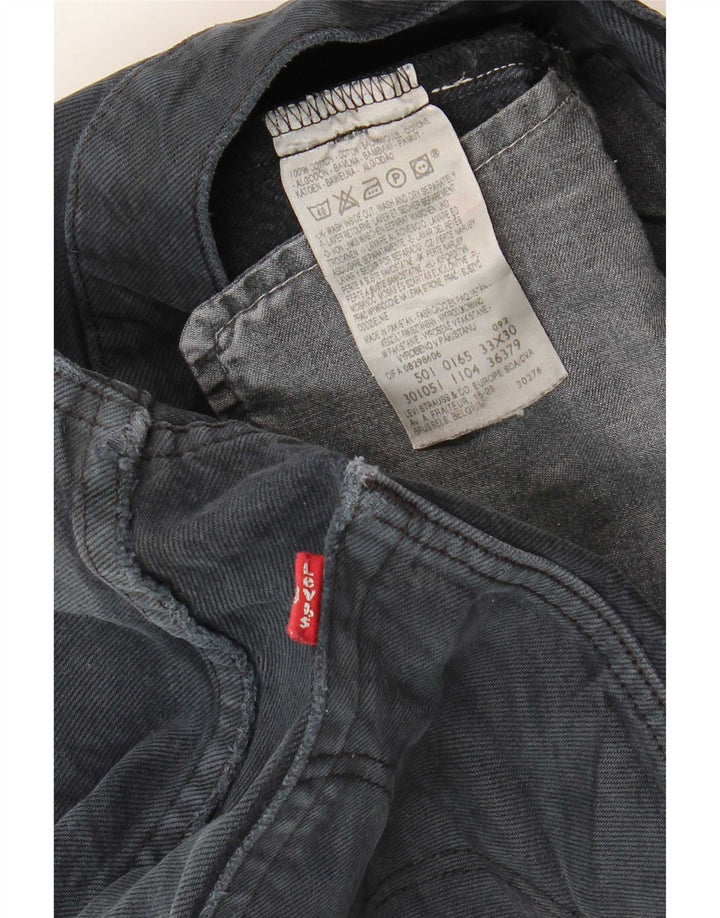 Levi's Damen-Jeansshorts W33 aus mittelblauer Baumwolle in Marineblau