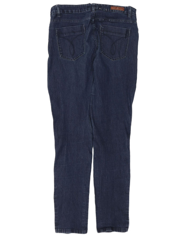 Calvin Klein Damen Legging Skinny Jeans US 12 Large W31 L32 Marineblau