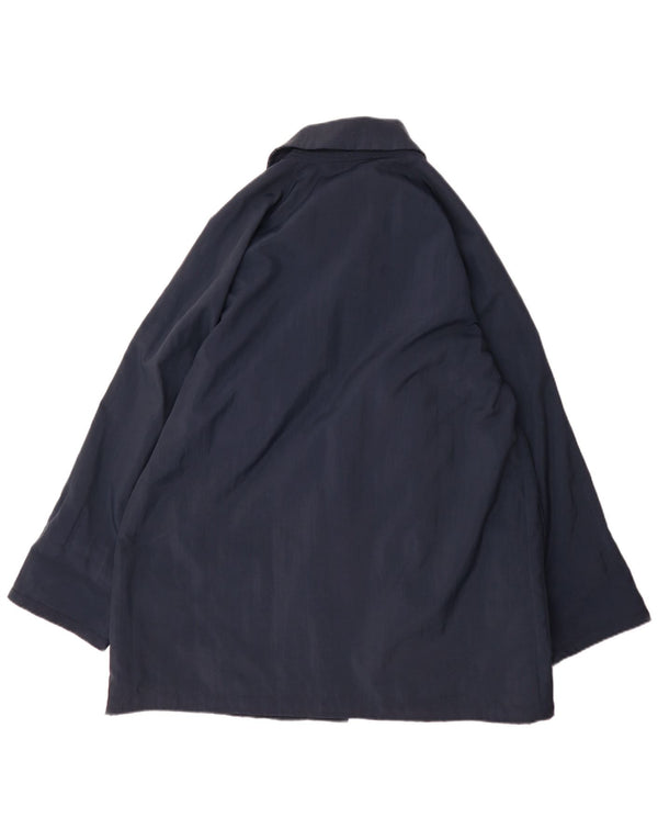 Les Copains Damen Blue Eagle Übergroße Utility-Jacke IT 44 Medium Navy