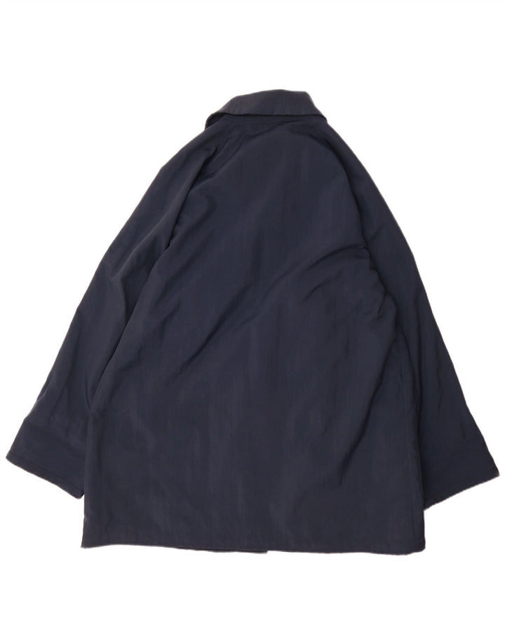 Les Copains Damen Blue Eagle Übergroße Utility-Jacke IT 44 Medium Navy