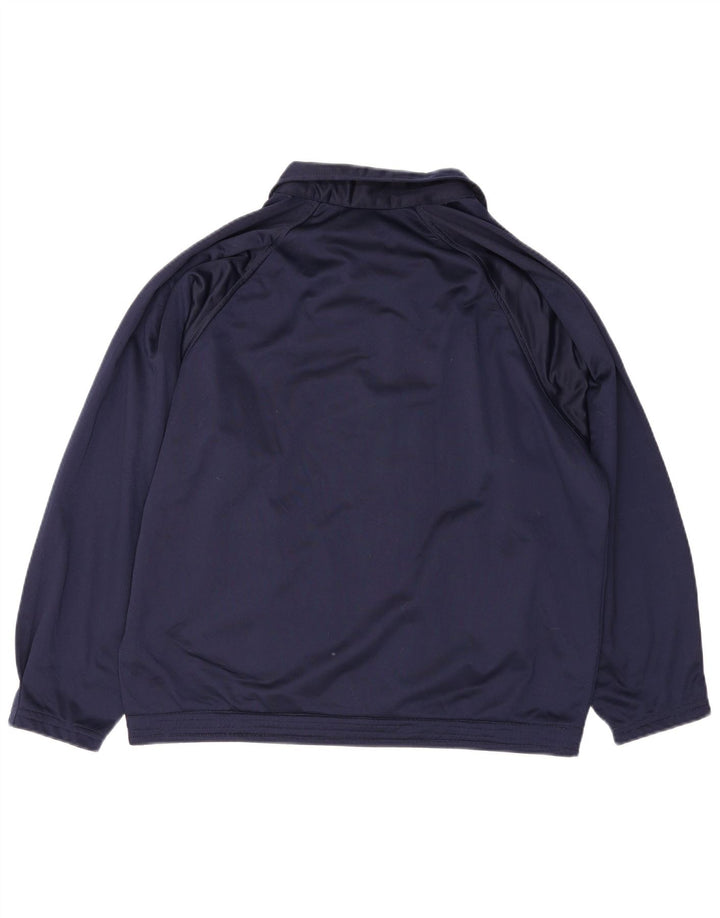 Champion Herren-Trainingsanzug-Top-Jacke, großes marineblaues Polyester