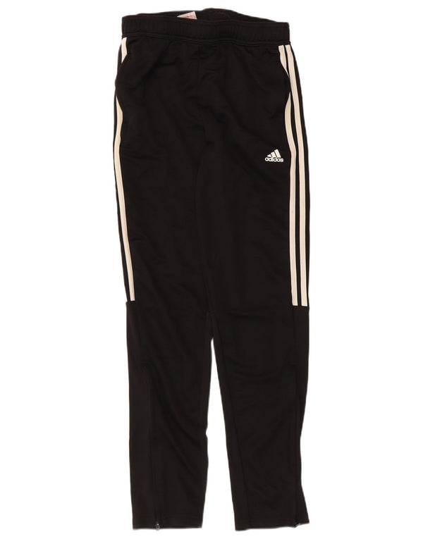 Adidas Trainingshose für Jungen, 13–14 Jahre, schwarzes Polyester