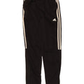 Adidas Trainingshose für Jungen, 13–14 Jahre, schwarzes Polyester