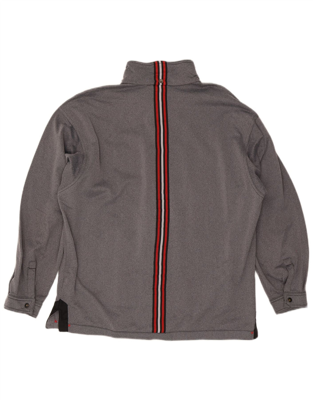 Lotto Herren-Trainingsanzug-Oberteiljacke UK 42/44 XL Graues Colourblock-Polyester