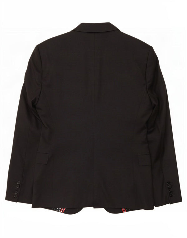 Hugo Boss Herren 2-Knopf-Blazerjacke EU 44 XS Schwarz