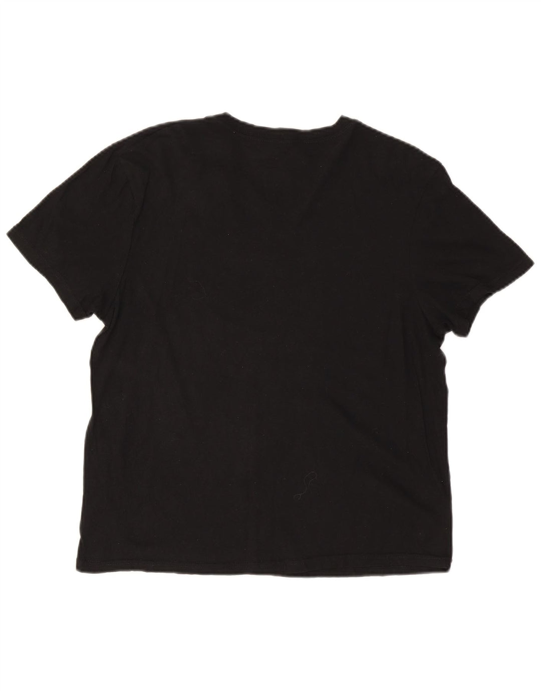 Levi's Damen T-Shirt Top EU 42/44 Große schwarze Baumwolle