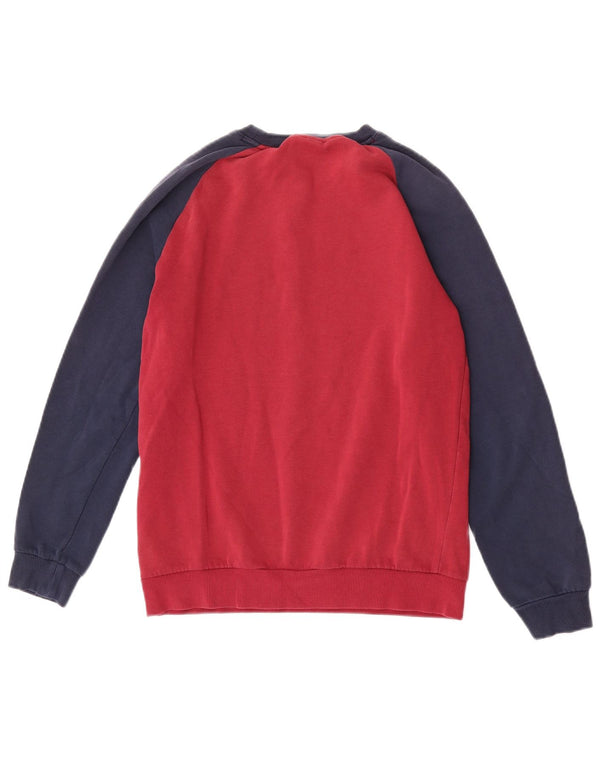 Adidas Boys Three Stripes Graphic T-Shirt Top 13–14 Jahre Roter Farbblock