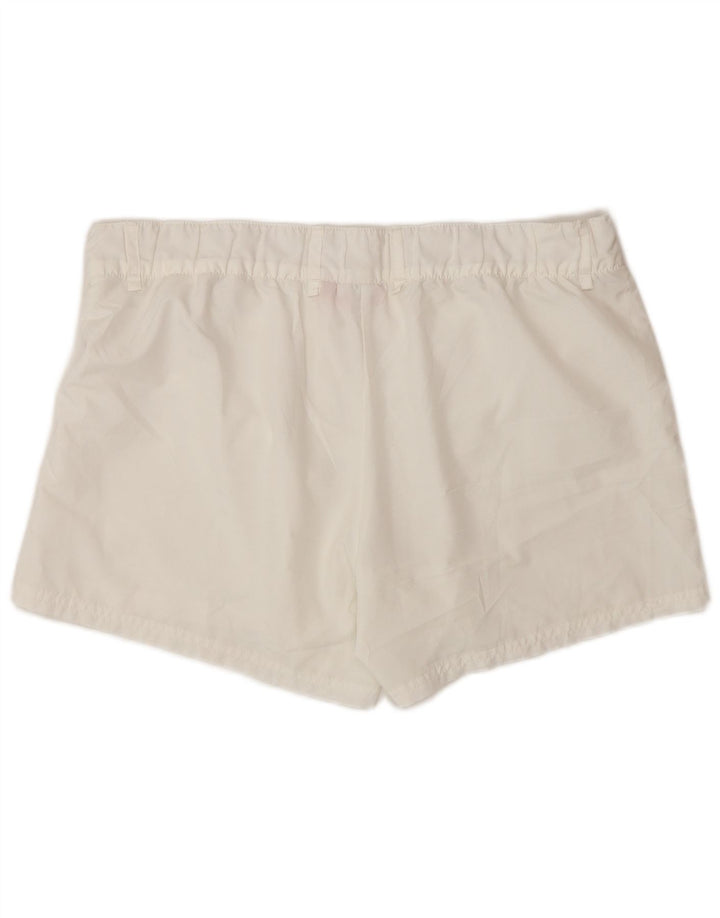 PUMA Damen Casual Shorts UK 16 Large W34 Weiß