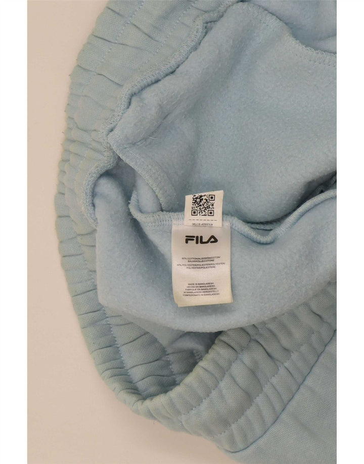 Fila Herren Graphic Sport Shorts Mittelblaue Baumwolle