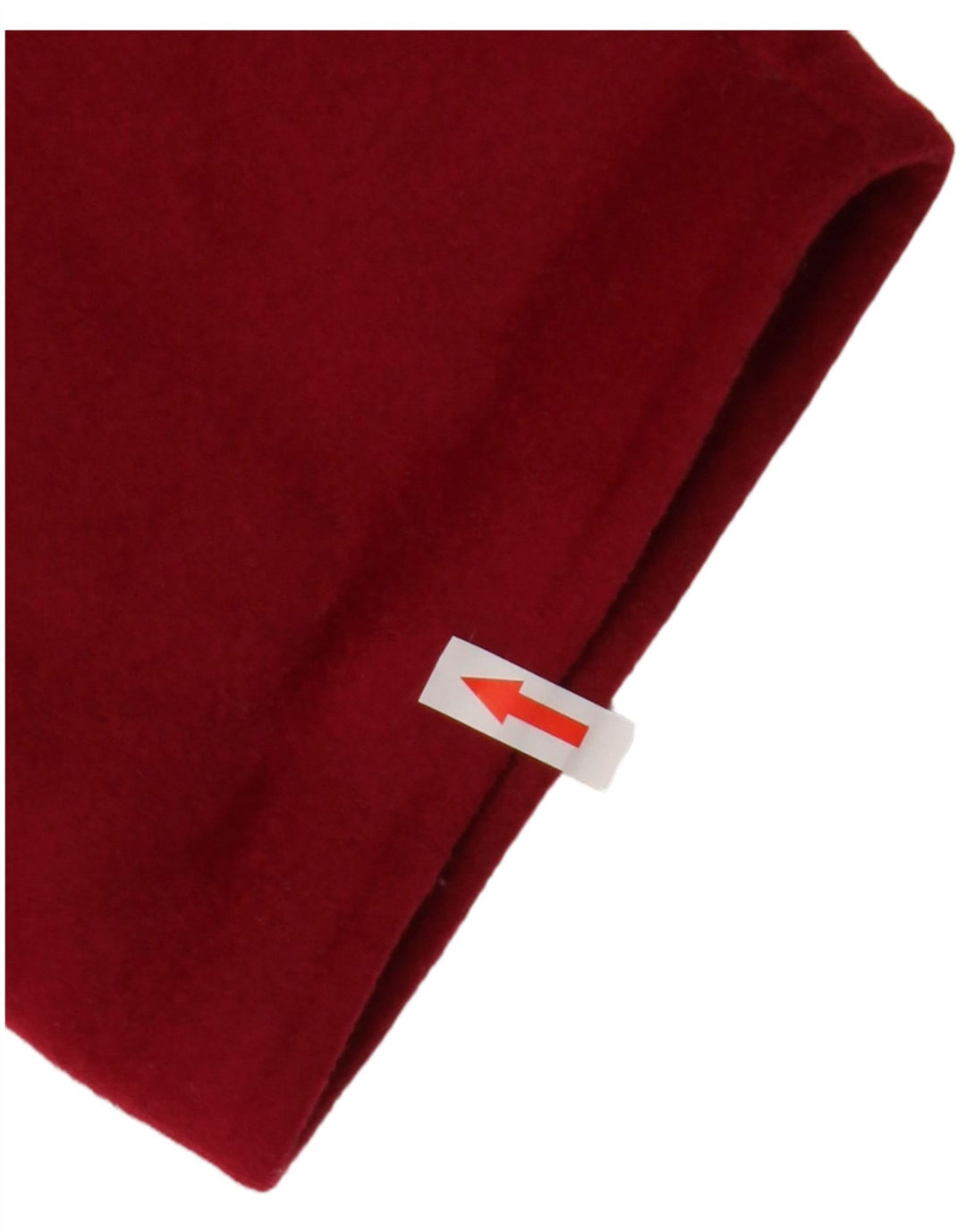 Vintage Damen Übergroßer Mantel IT 53 2XL Rote Wolle