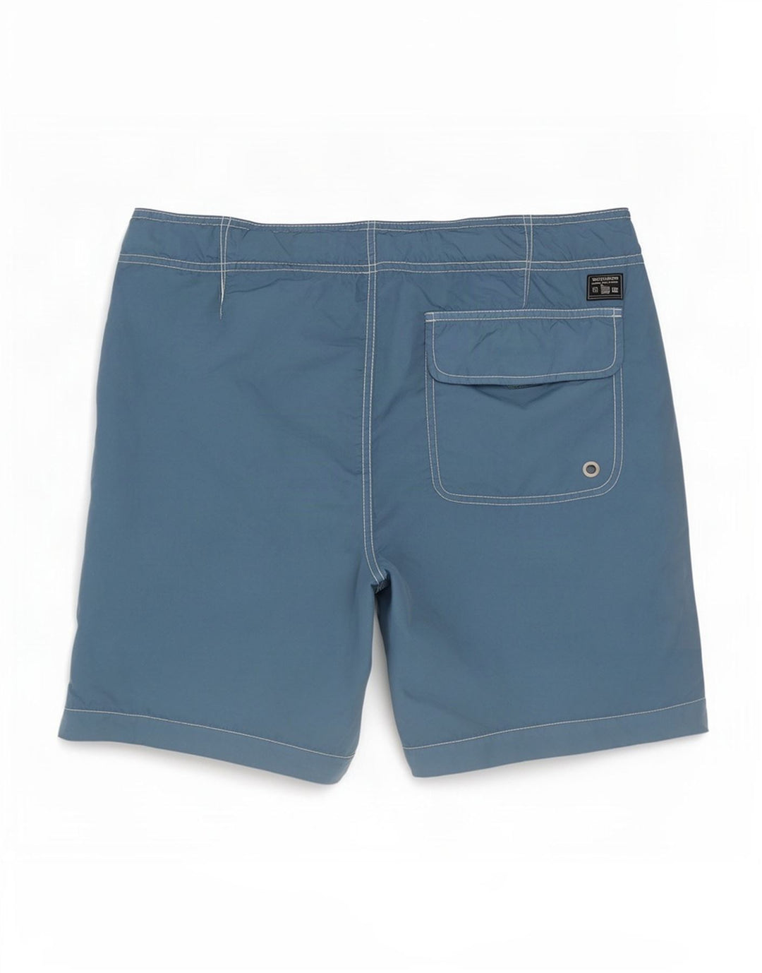 Woolrich Herren-Badeshorts, groß, aus blauem Nylon