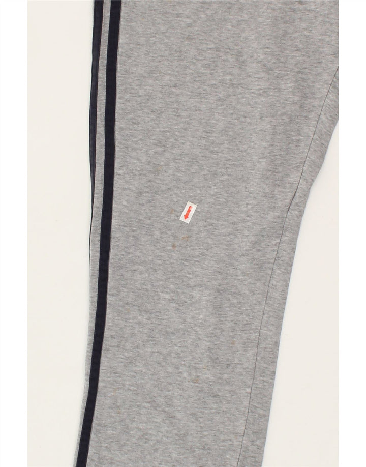 ADIDAS Mens Tracksuit Trousers Joggers Small  Grey Cotton Vintage Adidas and Second-Hand Adidas from Messina Hembry 
