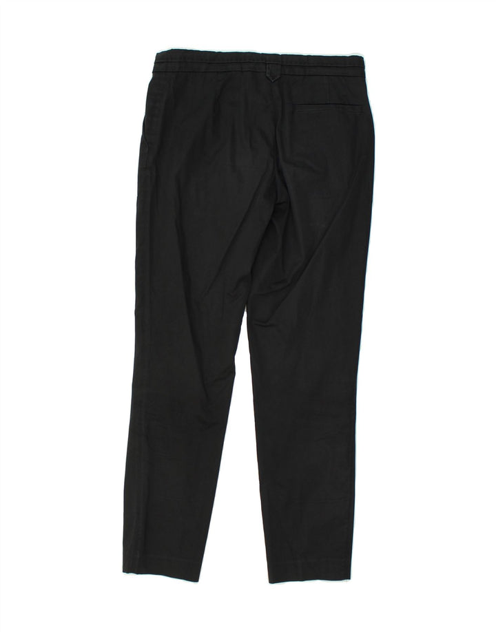 TRUSSARDI Womens Slim Chino Trousers W28 L28 Black | Vintage Trussardi | Thrift | Second-Hand Trussardi | Used Clothing | Messina Hembry 