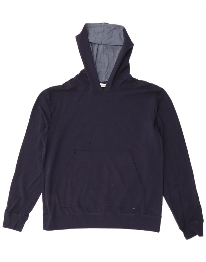 Marks & Spencer Herren Autograph Kapuzenpullover, Größe L, Marineblau