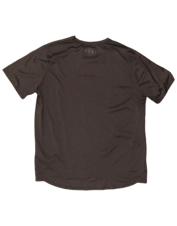 UNDER ARMOUR Herren T-Shirt Top Large Grau Polyester
