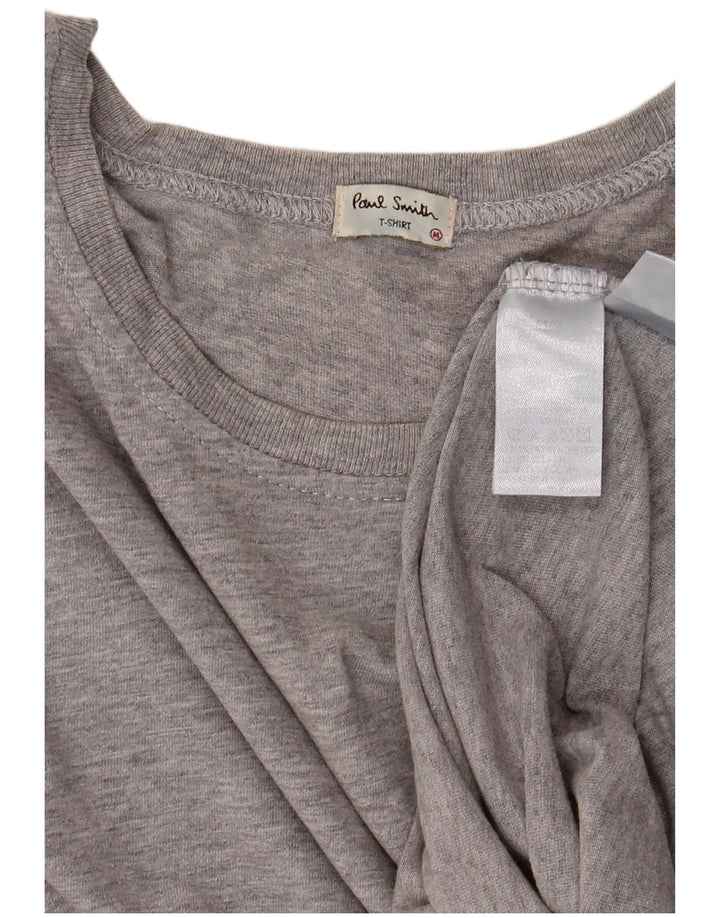 Paul Smith Herren T-Shirt Top mittelgraue Baumwolle