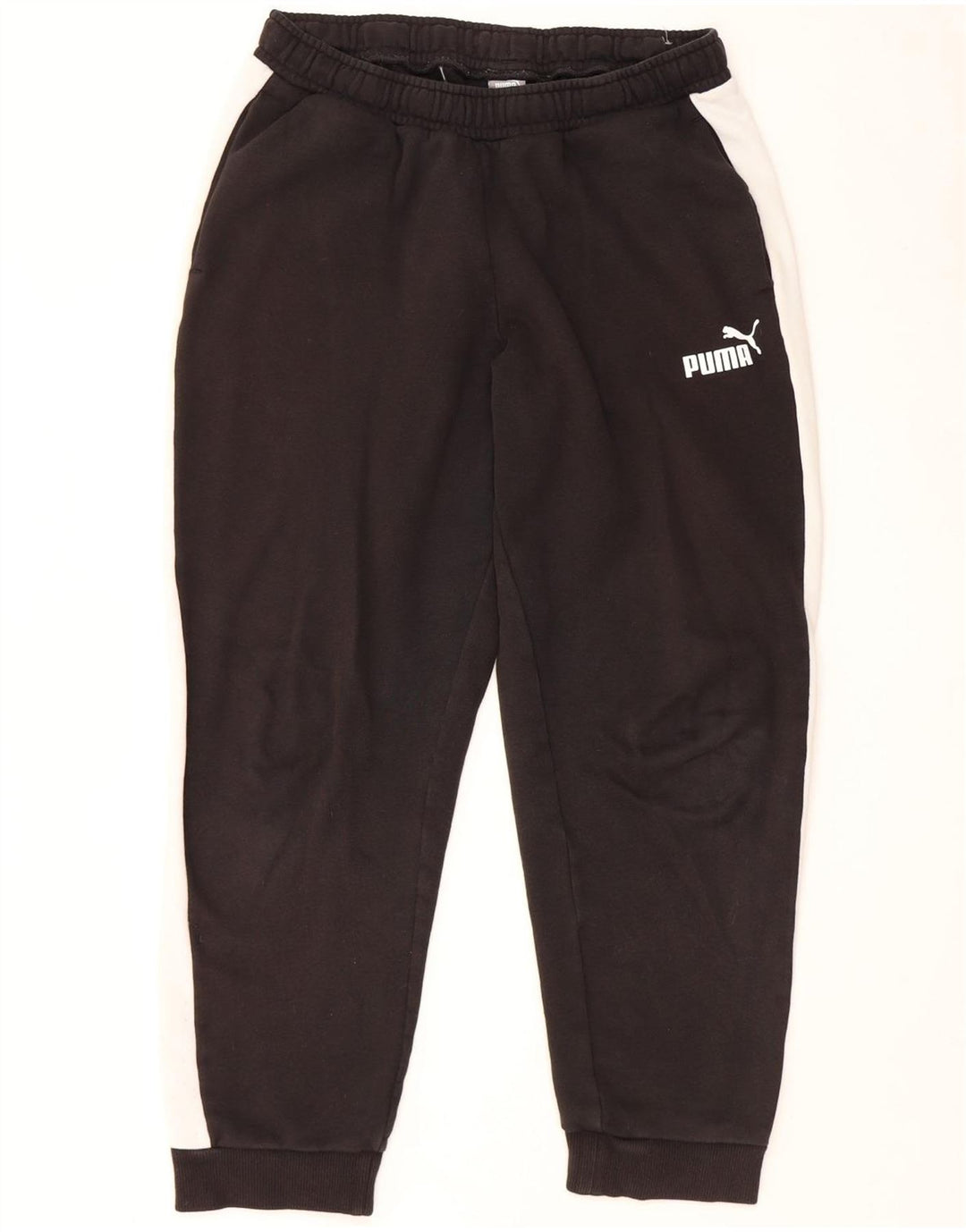 Puma Herren-Trainingsanzug-Hose, mittelgroß, Schwarz, Farbblock