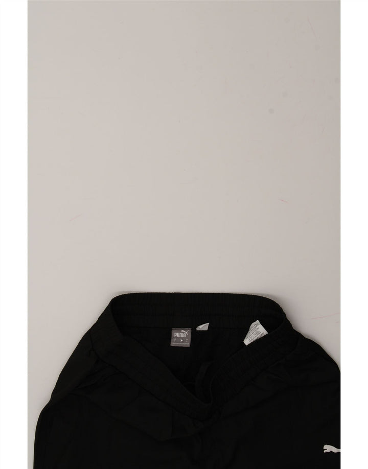 PUMA Mens Tracksuit Trousers Joggers Small  Black Polyester Vintage Puma and Second-Hand Puma from Messina Hembry 