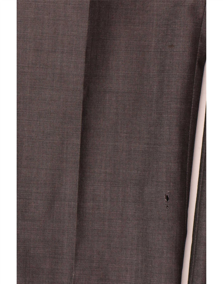 Marks & Spencer Herren Autograph Gerade Anzughose W32 L31 Graue Wolle
