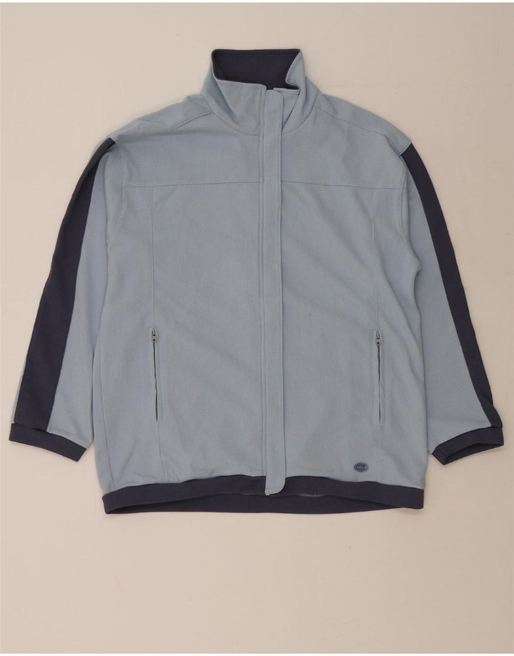 CAMPAGNOLO Womens Tracksuit Top Jacket IT 46 Large Blue Colourblock Vintage Campagnolo and Second-Hand Campagnolo from Messina Hembry 