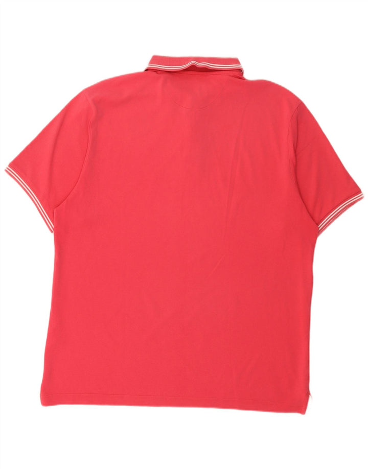 Champion Herren Poloshirt XL Rosa Baumwolle