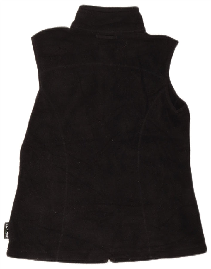 EDDIE BAUER Damen Fleeceweste UK 12 Medium Schwarz Polyester