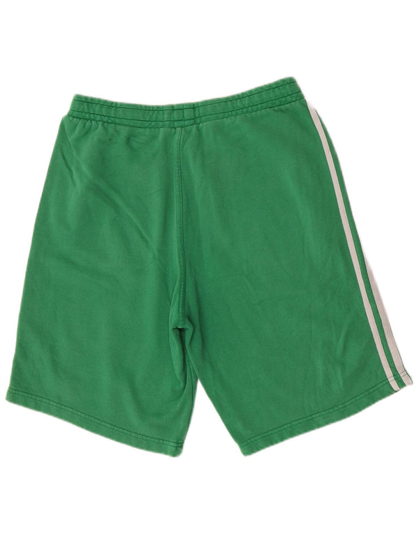 Adidas Herren-Sportshorts mit normaler Passform, mittelgrün, Baumwolle, Sport