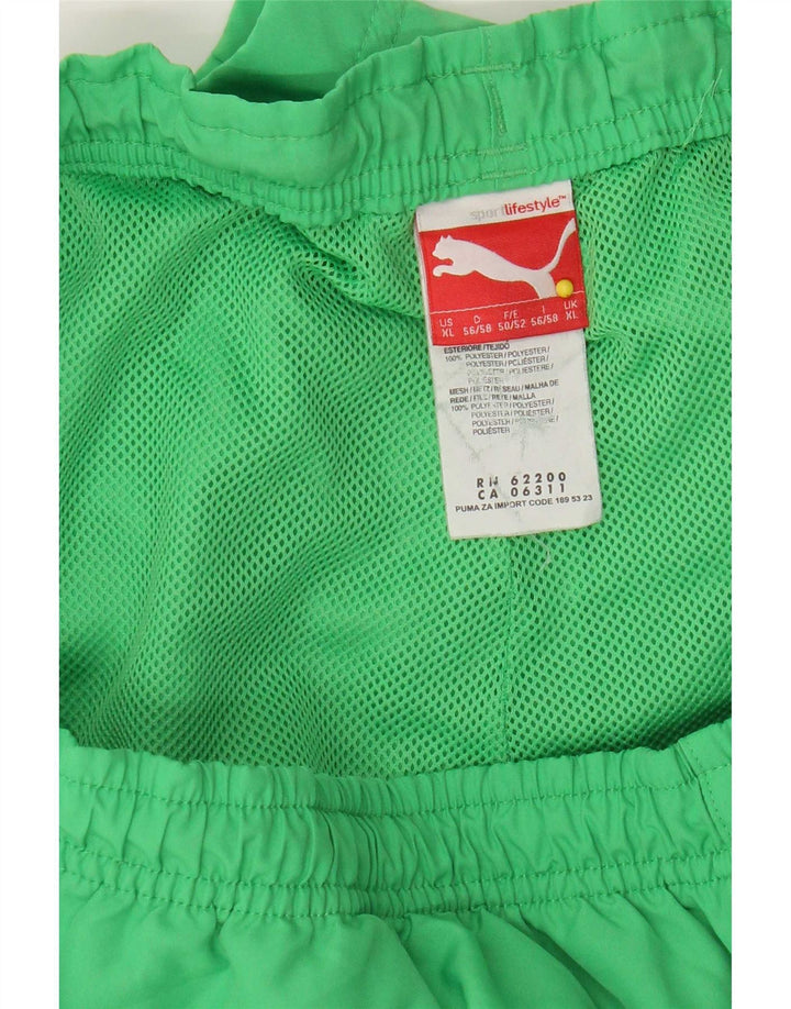 Puma Herren Graphic Sport Shorts XL Grün Polyester